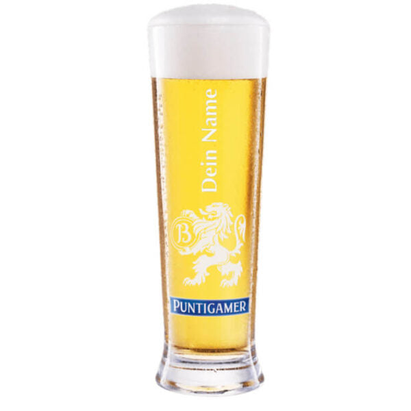 Puntigamer Geschenkbox mit personalisiertem Glas